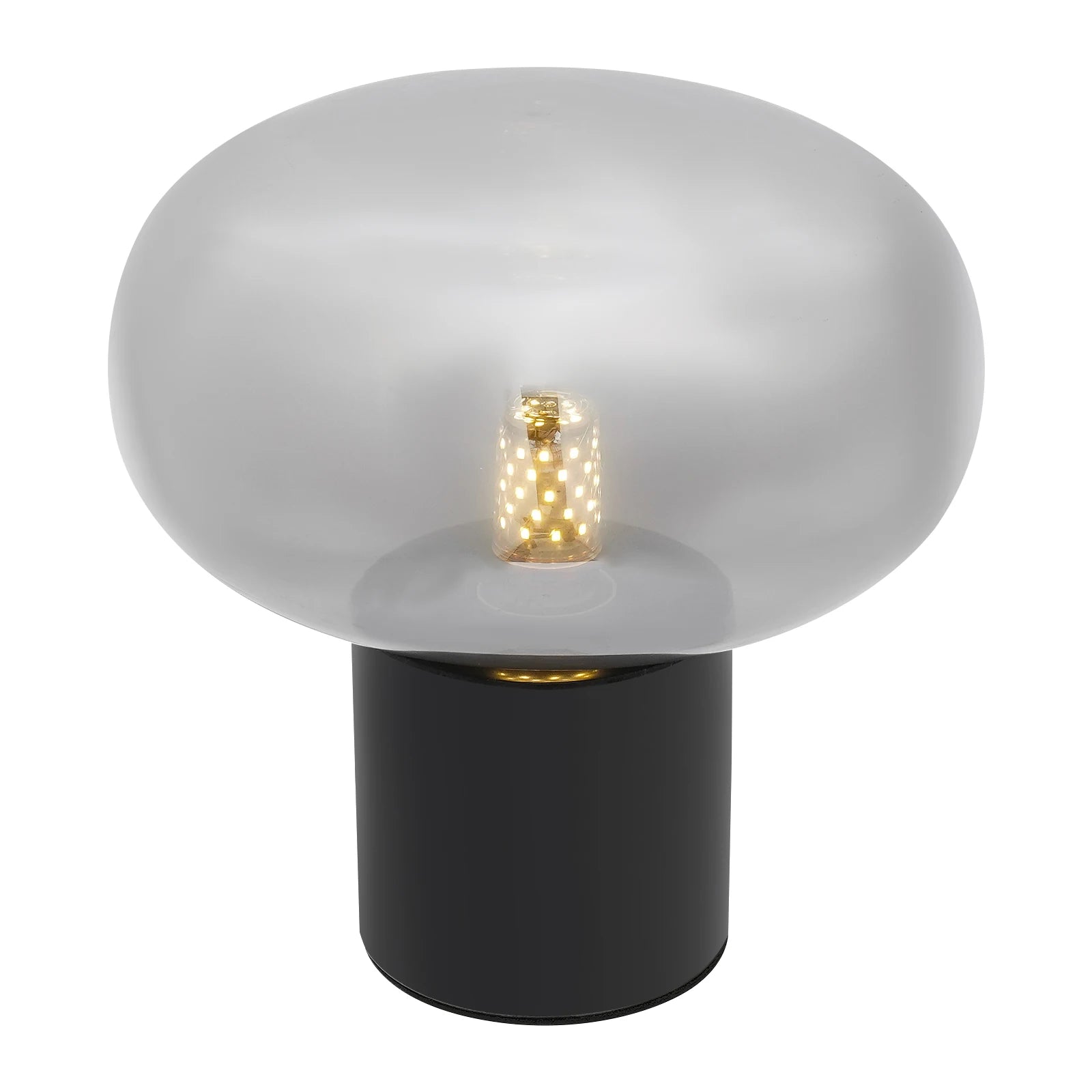 Art Decorative Bedside Table Lamp Simple Nightstand Lamp Mushroom Table Lamp for Living Rooms Dining Rooms Bedrooms Entrances
