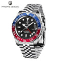 PAGANI DESIGN Luxury Unidirectional Rotating Watch Mechanical Automatic Watch Stainless Steel Diving Watch Luminous Sports Watch