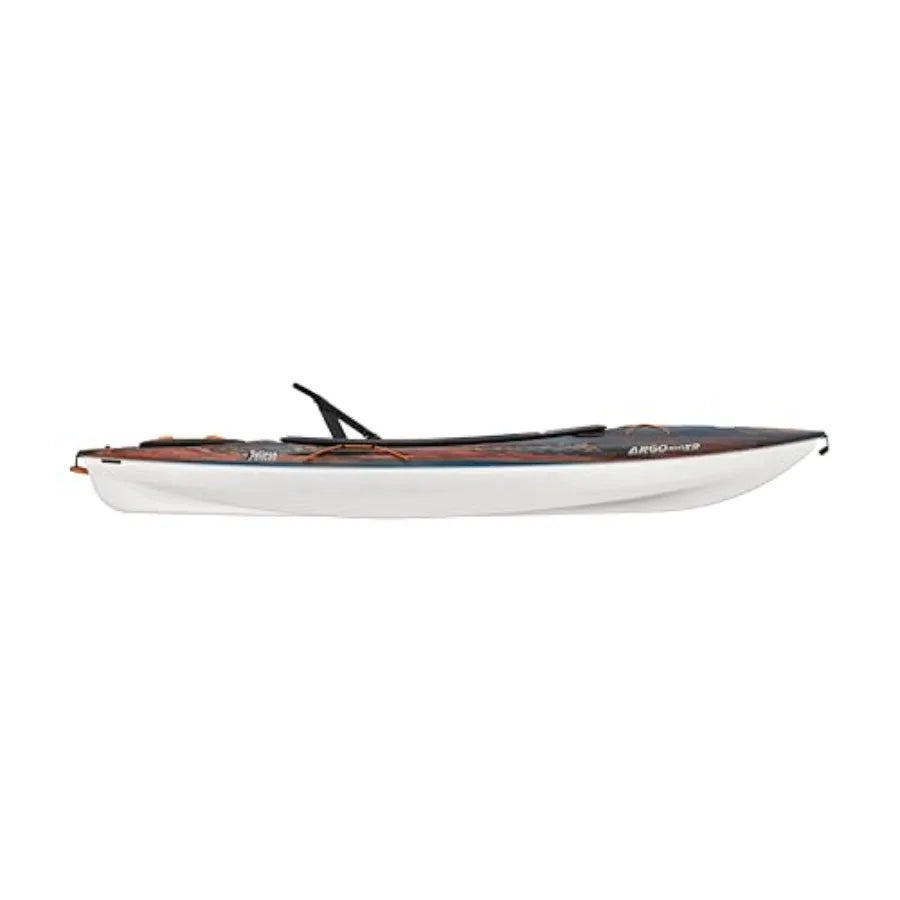 Argo 100XR - Premium Sit-in Recreational Kayak - Lightweight One-Person Kayak - 10 ft - Durable Polyethylene - Black - Easy to