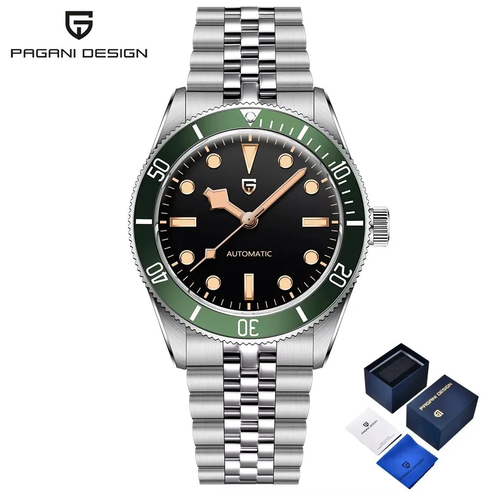 2026 New PAGANI DESIGN Men's Watches Top Luxury NH35 Mechanical Wristwatch Automatic Watch For Man Waterproof Luminous Gift Box