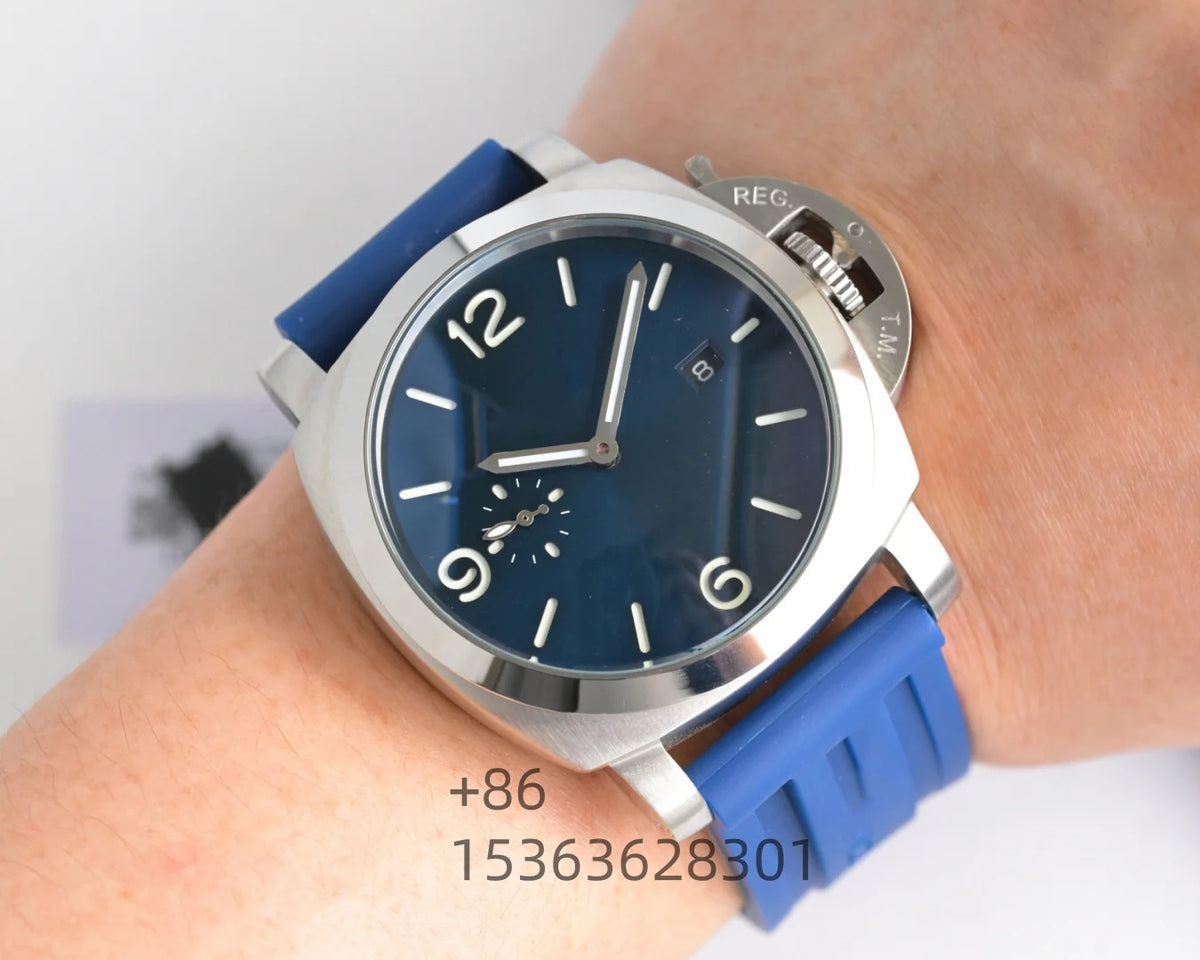 914 premium steel watch 44mm Automatic Mechanical Watch Fully Functional PN