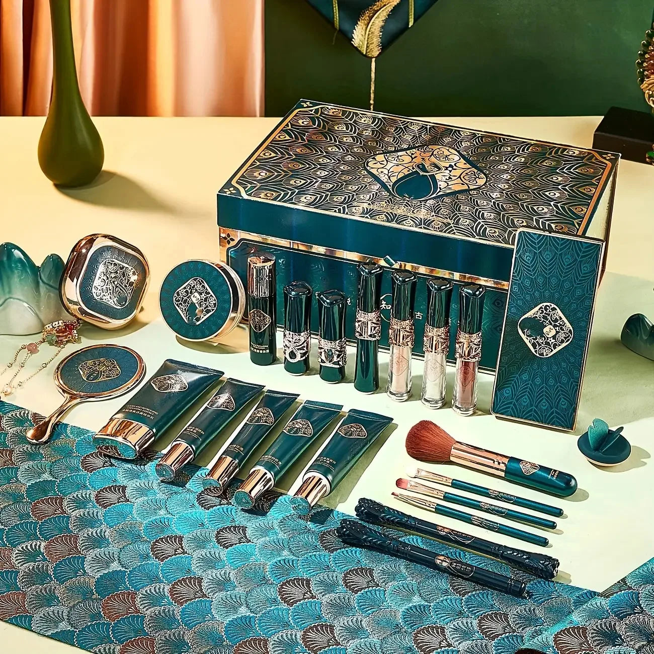 23-piece high-end luxury makeup and skincare gift set, a complete set of skincare, makeup and beauty tools, the best choice as a