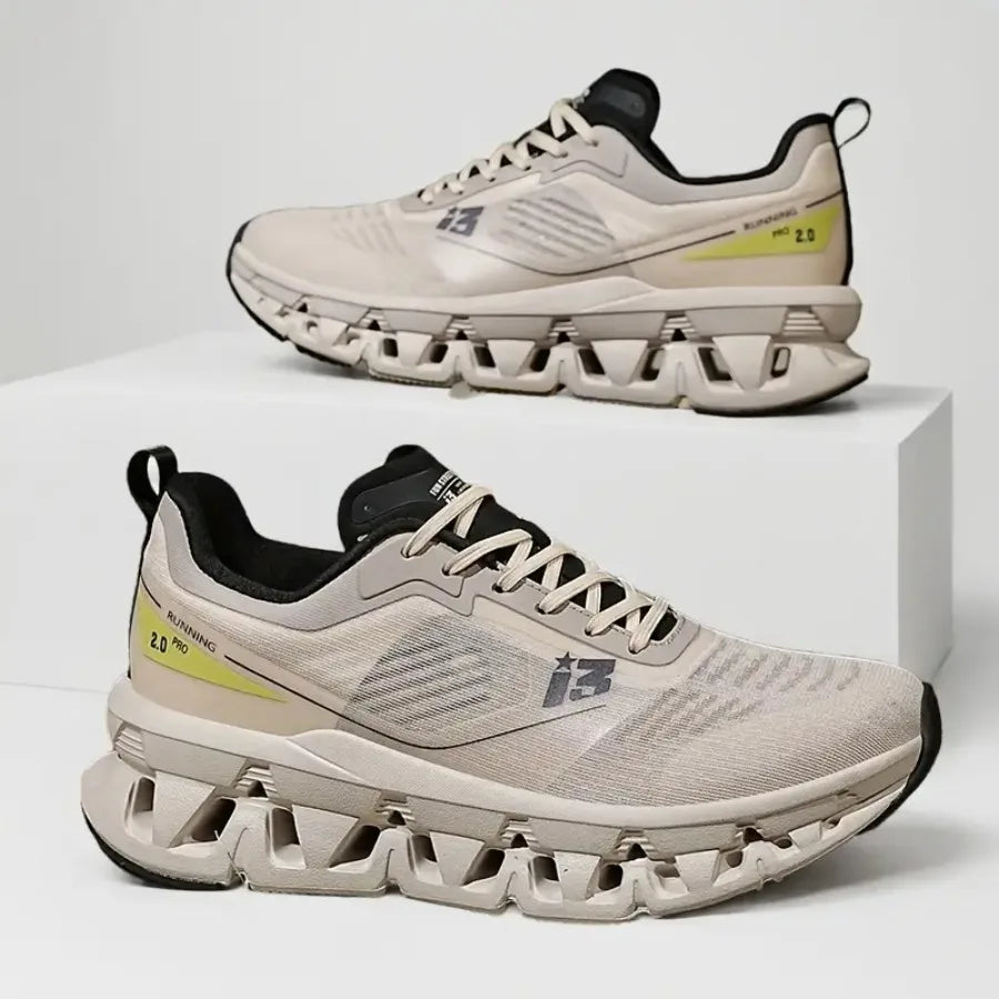 Men's Sneakers Road Running Shoes Outdoor Trail Running Shoes -Slip Wear-Resistant Mesh Breathable Lightweight Hiking Shoes Ind