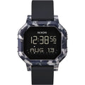 NIXON Siren A1210-100m Water Resistant Women's Digital Sport Watch (38mm Watch ace, 18mm-16mm Pu/Rubber/Silicone Band)