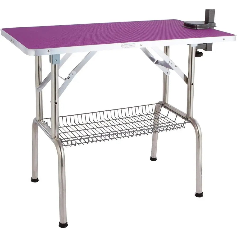 lying Pig ple Dog Grooming Table w/Super Tough Grooming Arm - Medium