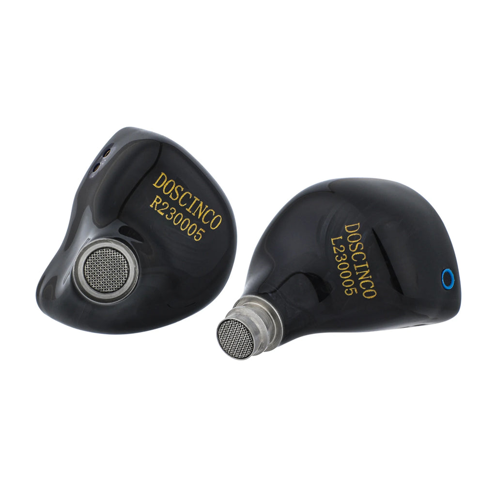ZiiGaat Doscinco In Ear Monitor 2DD+3BA Hybrid Driver HiFi Earphone Audiophile Tuning with  IEM Cable for Musician