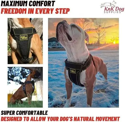 Knock Out Dog Harness for Pitbulls – Strong, Comfortable, Durable Design  
SEO-optimized title: Heavy Duty Dog Harness for Pitbu