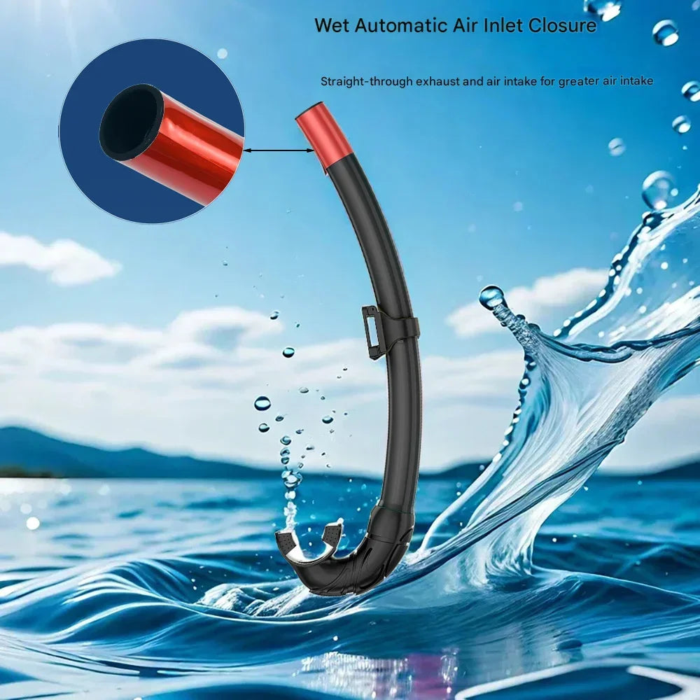 Oval Snorkel Mask Spearfishing Mask Classic Retro-Style Panoramic Wide View Scuba Goggles Tempered Glass Lens Wet Tube for Adult
