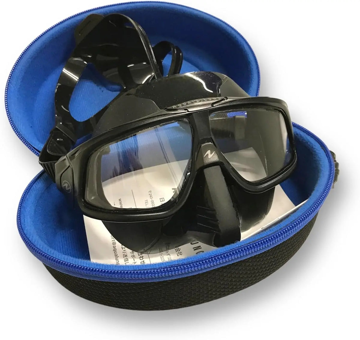 Premium Freediving Mask for Underwater Exploration, Comfortable Fit & Wide View
