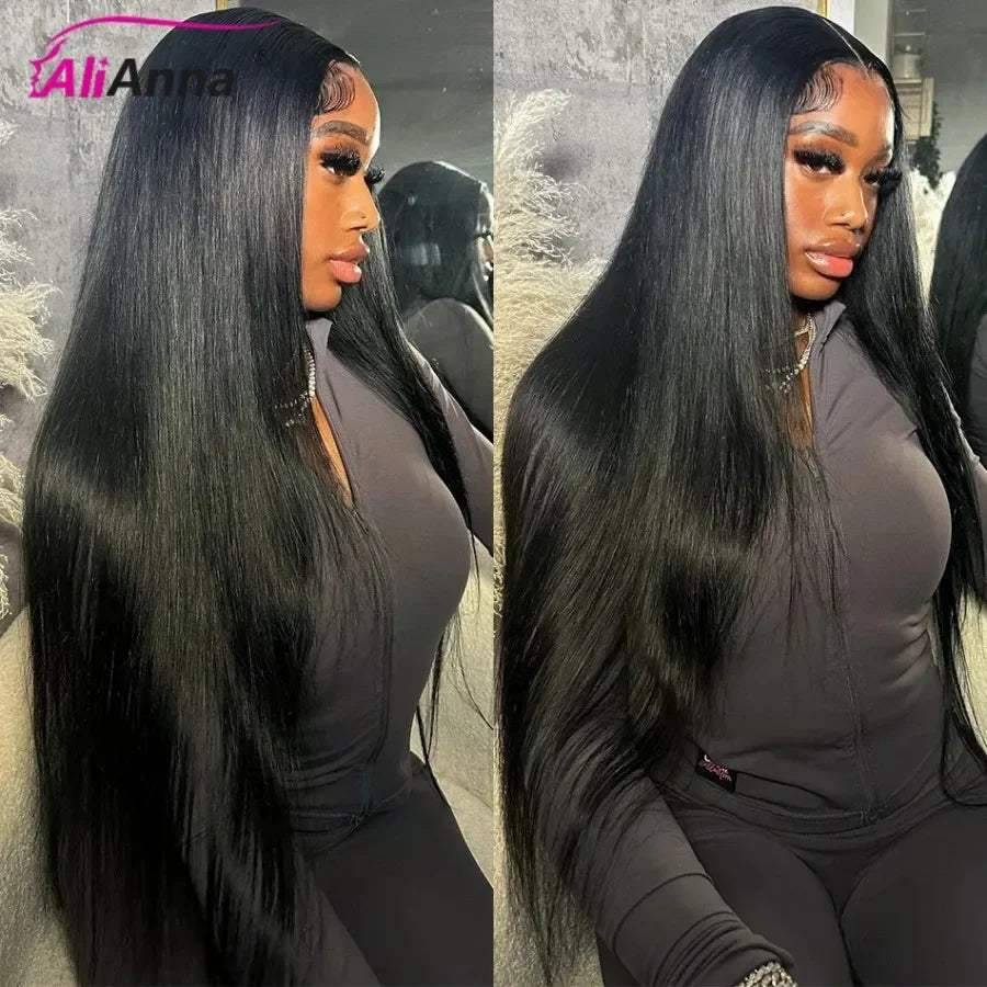 Straight Human Hair Bundles 10A Raw Hair Bundles 100% Human Hair Extensions Natural Black Brazilian Hair Weave Bundles for Women