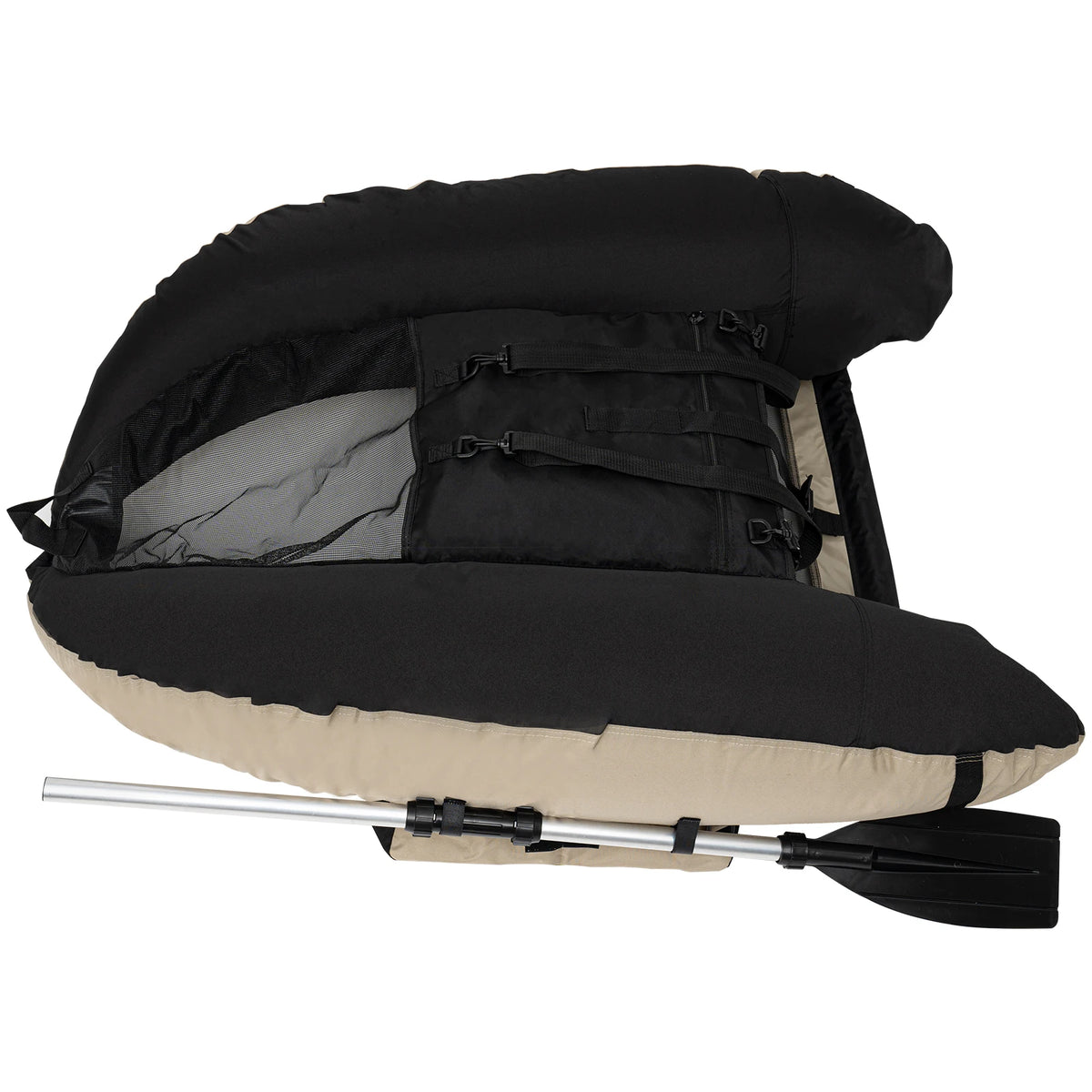Inflatable Fishing Boat,Portable Oxford Cloth Fishing Boat,136*105*54cm Outdoor Fishing Boat,130kg Weight Capacity,for Fishing