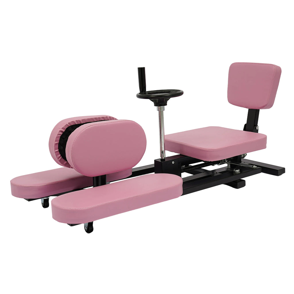 Stretching Equipment Leg Stretcher Flexibility Trainer Adjustable Pink Split Machine Hip Opening Stretch Aid for Yoga Dance