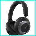 FlexiCurve Over-Ear Headphones with Adaptive Noise Cancelling, 60H Audio, Fast Charging, Hi-Res Wireless, Comfortable Fit
