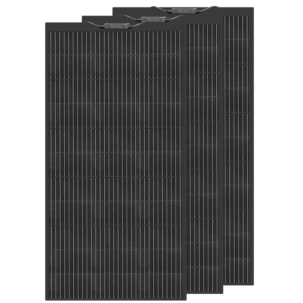 120W - 1200W Flexible Solar Panel Charger Cell 240W 360W 480W 720W for Battery Home Boat Marine RV Cabin Van Car Uneven Surfaces