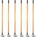 Garden Cultivator (6 Pack)– Sturdy Hand Tiller/Cultivator – Heavy Duty Blade for Digging, Loosening Soil and Weeding –
