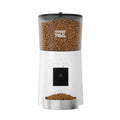 Smart HD Automatic Pet Feeder 6L Dry Food Ccity 1080p Camera 2-Way Audio Scheduled Meals Backup Power Easy to Clean Anti-Jam De
