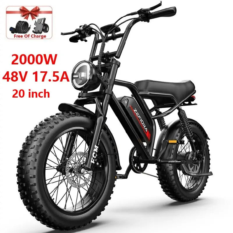 New 2000w Men\'s Electric Mountain Bike,20 26 Inch Free Shipping Certified Ul2849 30-50mph 30-60mile 48v,for Electric Bicycle