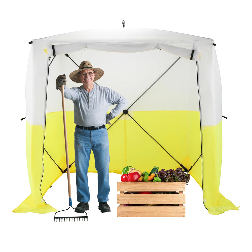 Heavy-Duty Portable Shelter Waterproof UV Resistant 70.86x70.86x78.74in with Carrying Bag for Camping Backyard Parties Events