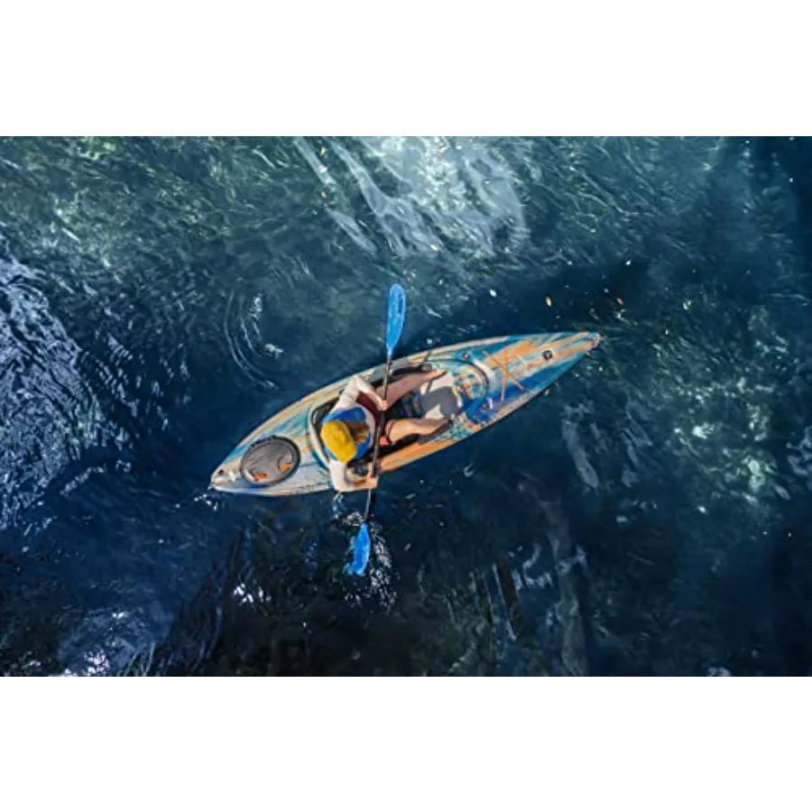 Argo 100XR - Premium Sit-in Recreational Kayak - Lightweight One-Person Kayak - 10 ft - Durable Polyethylene - Black - Easy to