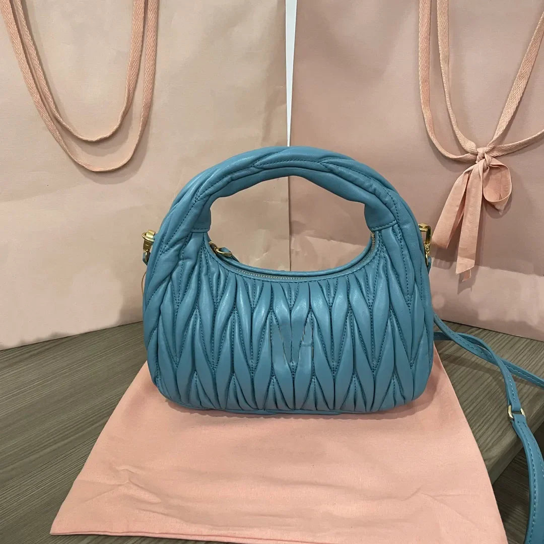 Evening Bag Women Senior Designer Genuine Leather Satchel Underarm Hobo Luxury With Shoulder Tote Bag Handbag Strap Clutch Purse