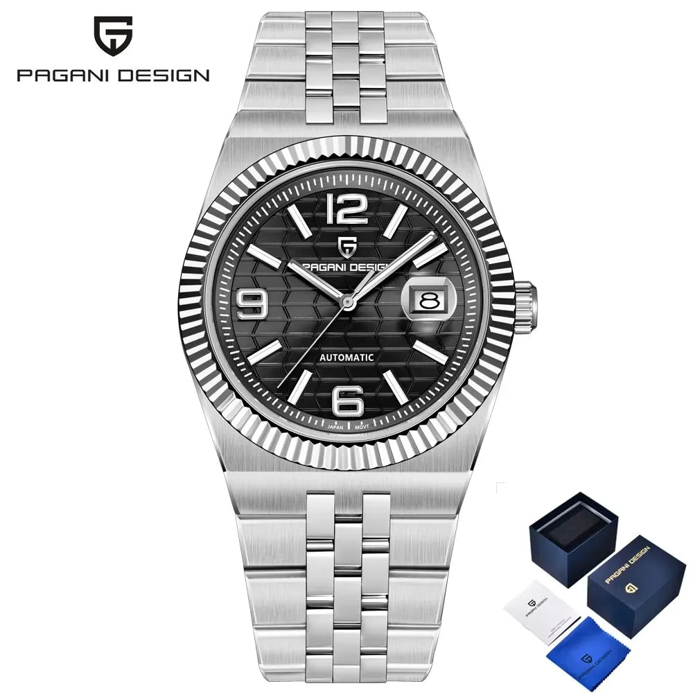 2026 New PAGANI DESIGN Men's Watches Gold Luxury Automatic Watch For Men Mechanical Wristwatches AR Sapphire Waterproof Men Gift