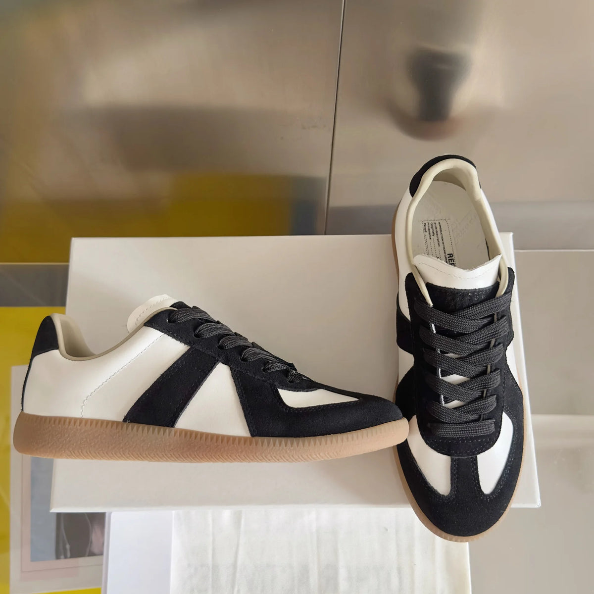 New 2026 German Army Trainer GAT Flat Sole Round Toe Unisex Couples Versatile Fashion Retro Classic Casual Sneakers Board Shoes