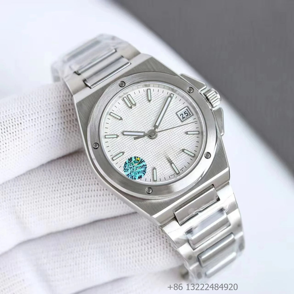 Top Distinguished High Quality Stainless Steel Automatic Mechanical Watch Ultra Thin Luminous Luxury Sport Business Calendar