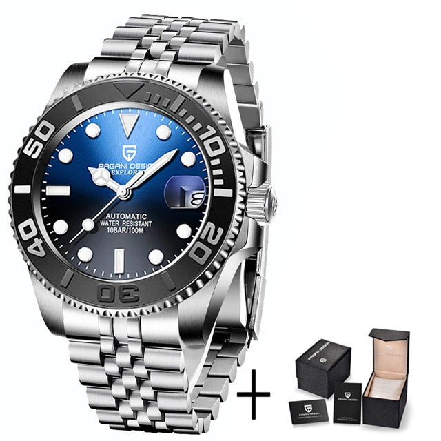 2026 New PAGANI DESIGN PD-1651 V3 Men Mechanical Watch Luxury Sapphire Glass Automatic Watch 40MM Stainless Steel Watch for Men