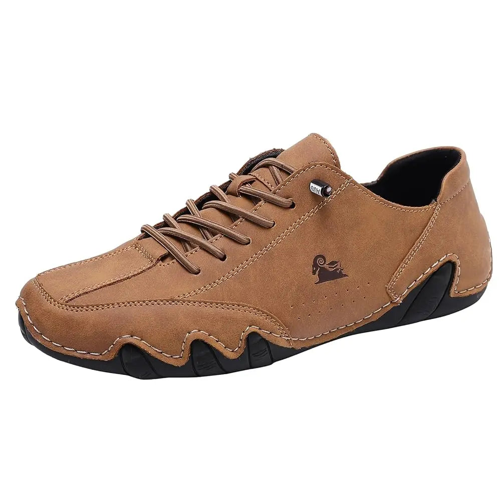 Driving Shoes for Men Casual Slip Ons Mens Fashion Shoes Comfort Handmade Chukka Dress Casual Shoes