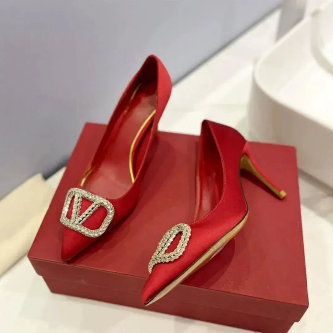 Dress Shoes Designers High Heels Women's CL Pump Platform Peep-toes Sandals Sexy Pointed Toe Red Sole 8cm 10cm 12cm Red Bottoms