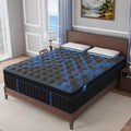 14in King Size Memony Foam Pocket Spring Hybrid Mattress in A Box, Medium Firm Lumbar Support for Home Rooms Hotels