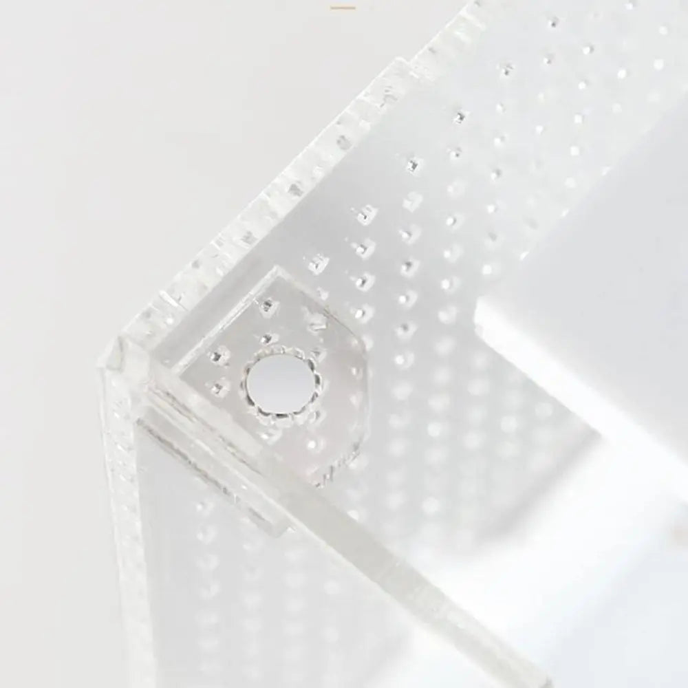 Glass Enclosure for Reptiles: Compact 10x8.5x15 cm Clear Terrarium for Lizards, Tortoises, and Snakes