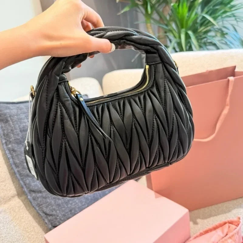 Designer New Women Quality Flower Canvas Wallet Leather Purse Crossbody Clutch Tote card holder luxury purse Crossbody Bags
