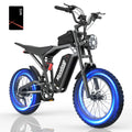 Moveloop T1 Ultra Electric Bike 3000W 48V/20AH Battery 40-80 Miles 35 MPH 17-Inch Off-Road Tires Adult Electric Bike