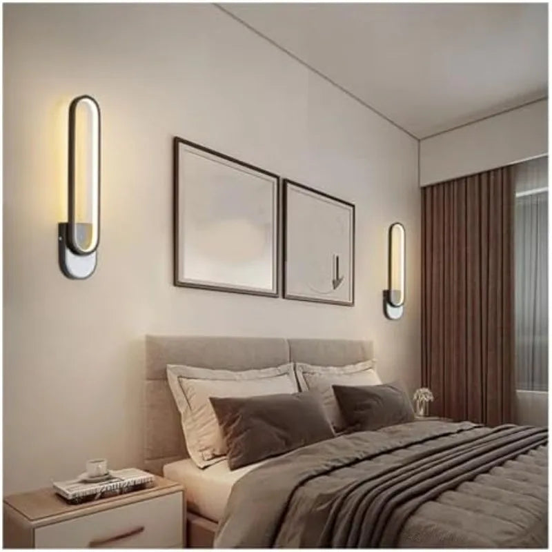 Smart Human Sensing Modern Wall Lamp - Decorative Lighting for Living Room Bedroom Study & Corridor - Stylish Chandelier Ceiling