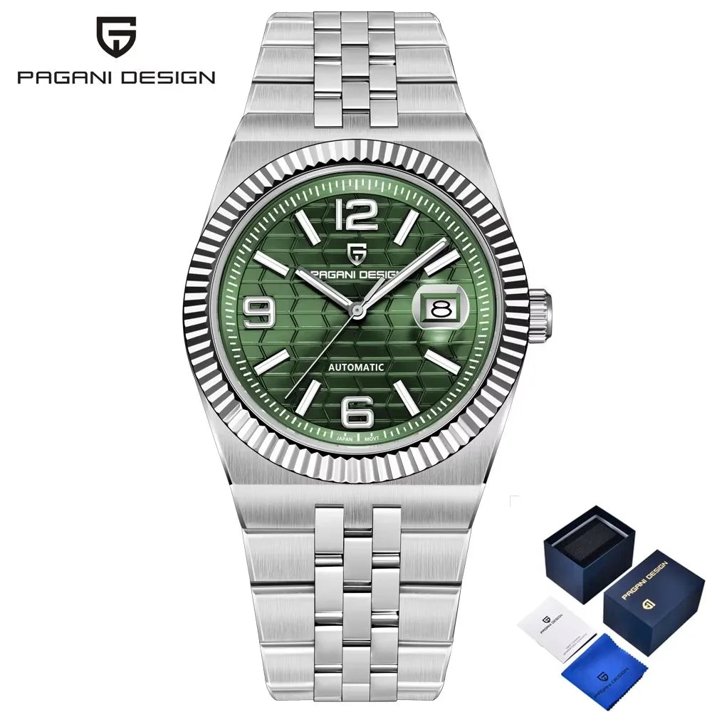 2026 New PAGANI DESIGN Men's Watches Gold Luxury Automatic Watch For Men Mechanical Wristwatches AR Sapphire Waterproof Men Gift