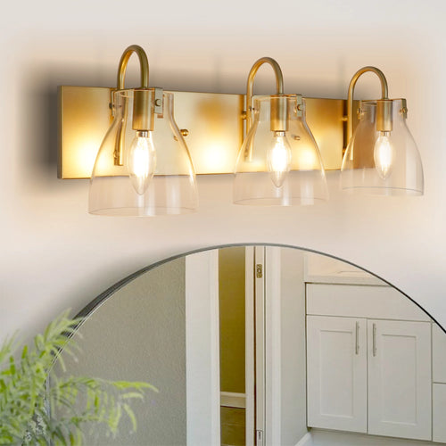 3-Light Vanity Lights For Bathroom Light Fixtures For Bathroom Above Mirror Bathroom Vanity Light Bathroom Light Fixtures
