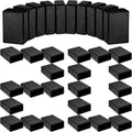 High Density EVA Foam Yoga Blocks for Yoga, Pilates and Meditation - Black, Lightweight and Non Slip