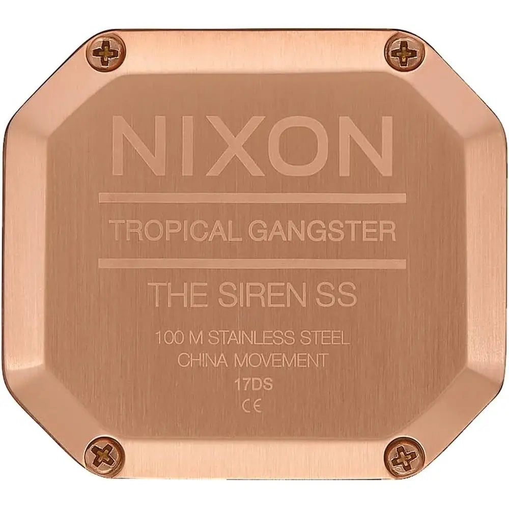 NIXON Siren SS A1211-100m Water Resistant Women's Digital Sport Watch (36mm Watch ace, 18mm-16mm Silicone Band)