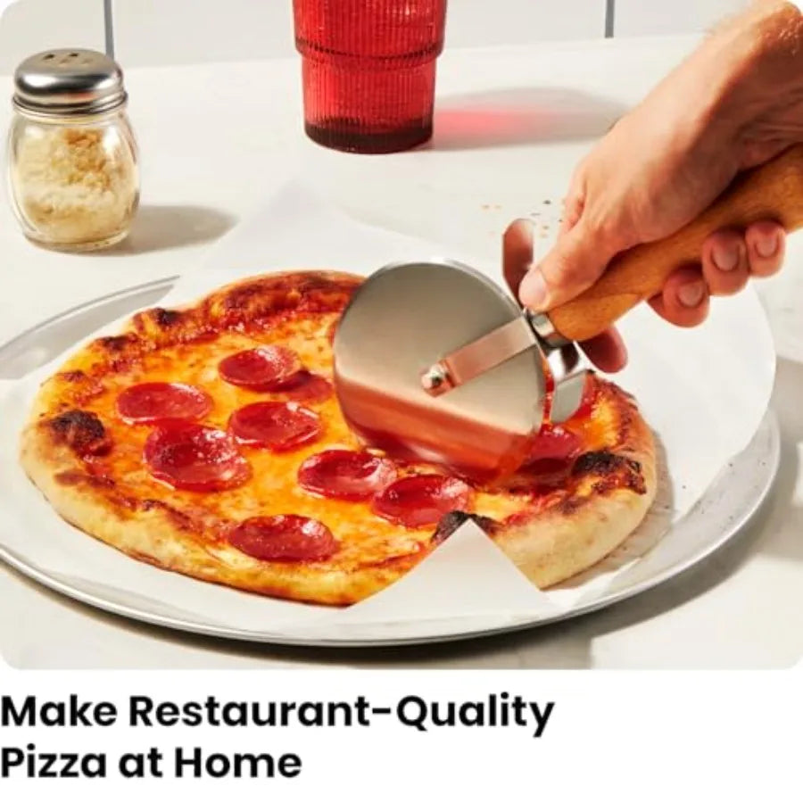 Indoor Pizza Oven - Makes 12 Inch Pizzas in Minutes Heats up to 800F - Countertop Electric Pizza Maker with 5 Touchscreen Prese