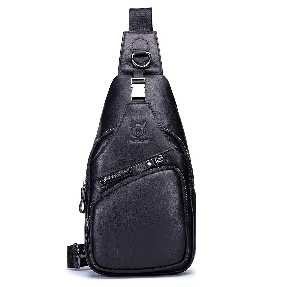 Genuine Leather Sling Bag for Men