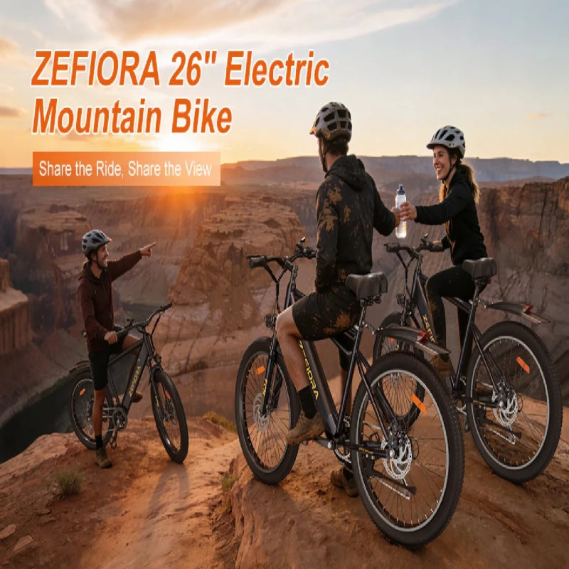 Bike Electric 14 26 Inch 1000w 30-50mph 48v 10ah 15ah 17.5ah Battery Aluminum Alloy,adjustable Front Brake Seat Electric Bicycle