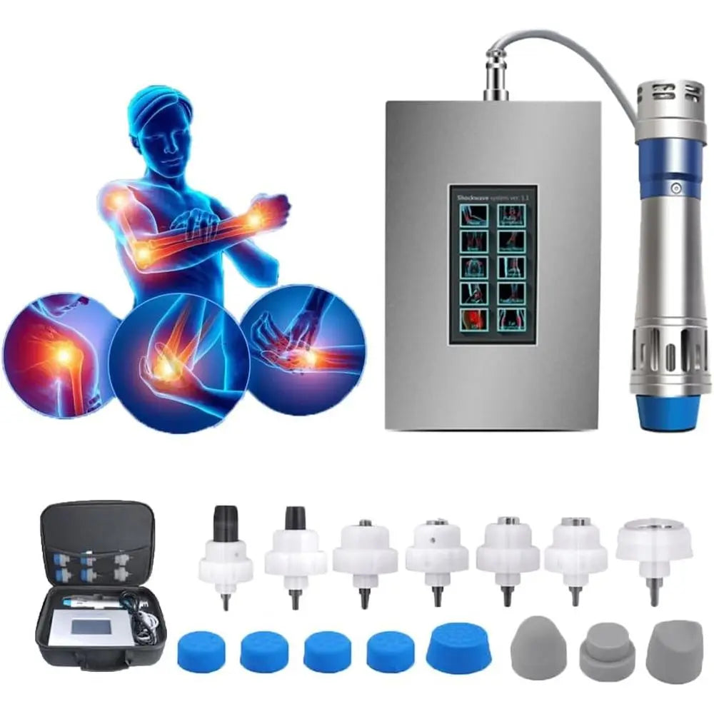 Deep Tissue Percussion Massager for Back, Shoulder, and Body Pain Relief - Electric Chiropractic Adjustment Tool