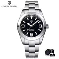 PAGANI DESIGN 40MM Air King Mechanical Automatic Watch AR Coating Sapphire Glass Stainless Steel Men Luxury Sports Watch for men