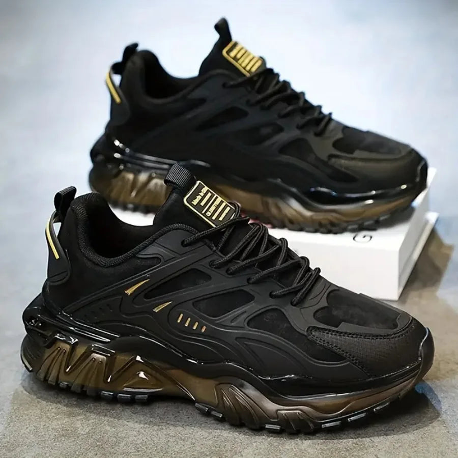 New Outdoor Soft Comfortable Breathable Lightweight Shock-Absorbing Wear-Resistant Casual Fashionable Sports Running Shoes