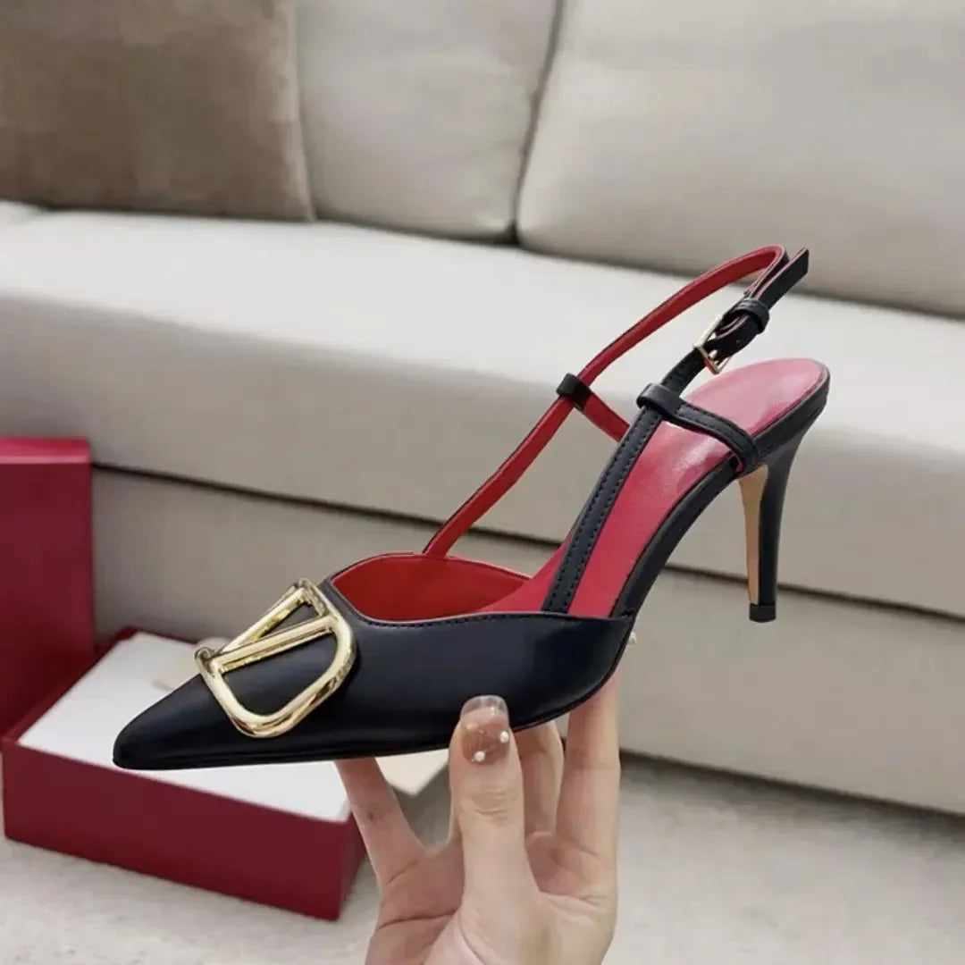 Dress Shoes Designers High Heels Women's CL Pump Platform Peep-toes Sandals Sexy Pointed Toe Red Sole 8cm 10cm 12cm Red Bottoms