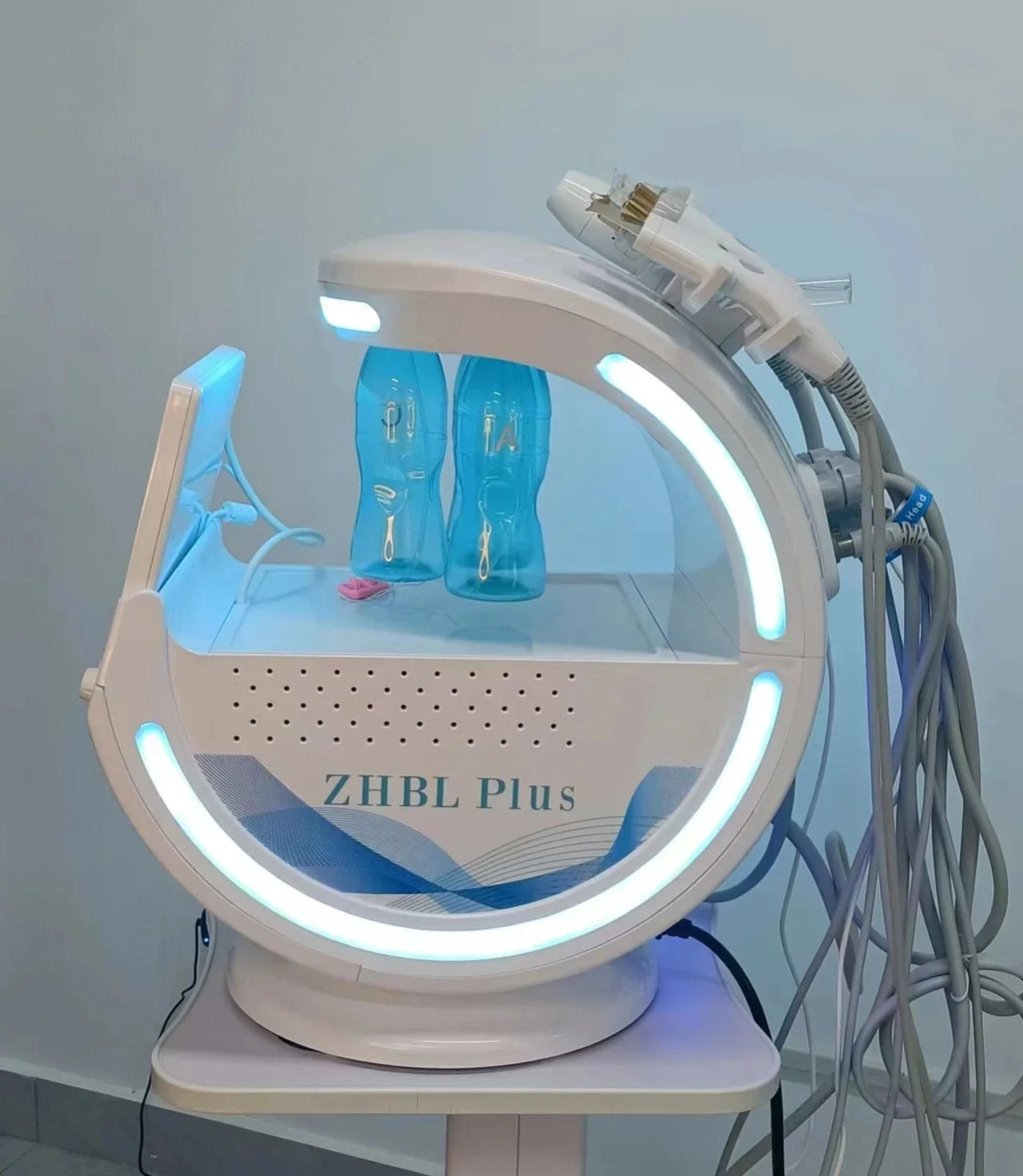 High Quality Smart Ice Blue Facial Treatment Machine 2025 Hydrofacial 7 in 1 Professional  Portable Dermabrasion