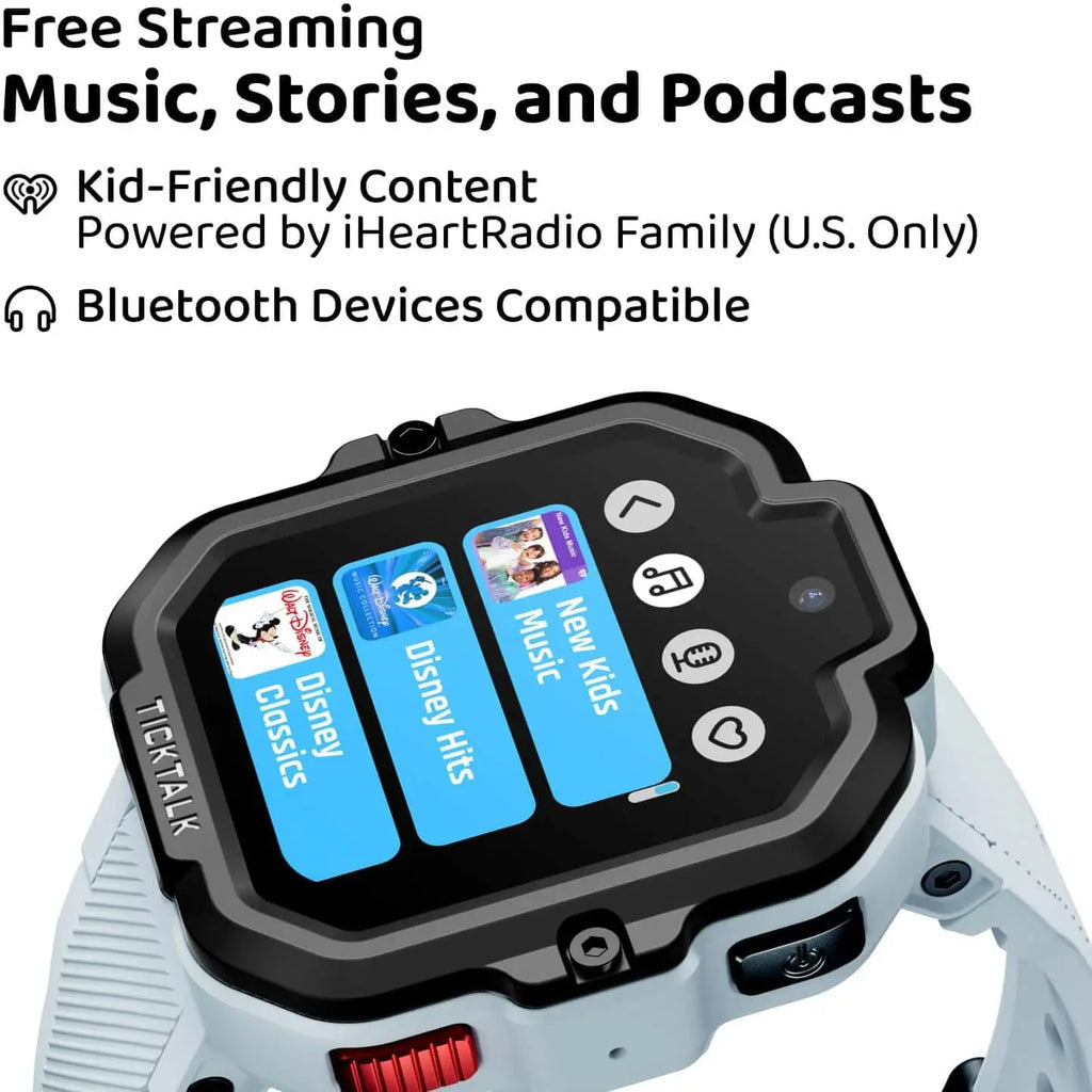 Kids GPS Smartwatch with Video Calling, Texting, Parental App, 4G, Free Music & Reminders for Ages 3-12