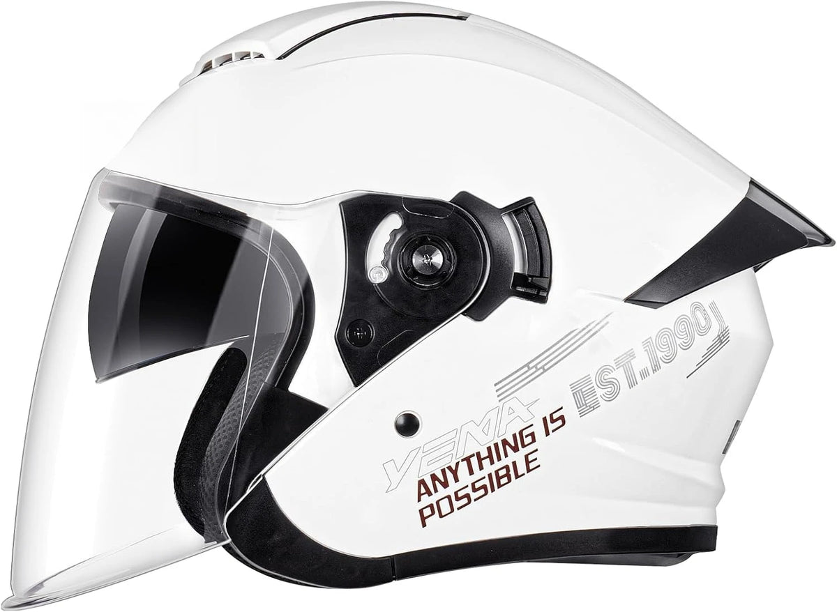 650S Retro Motorcycle Half Helmet Motorbike Riding Anti-collision Safety Helm Capacetes De Moto motorbike full face helmet