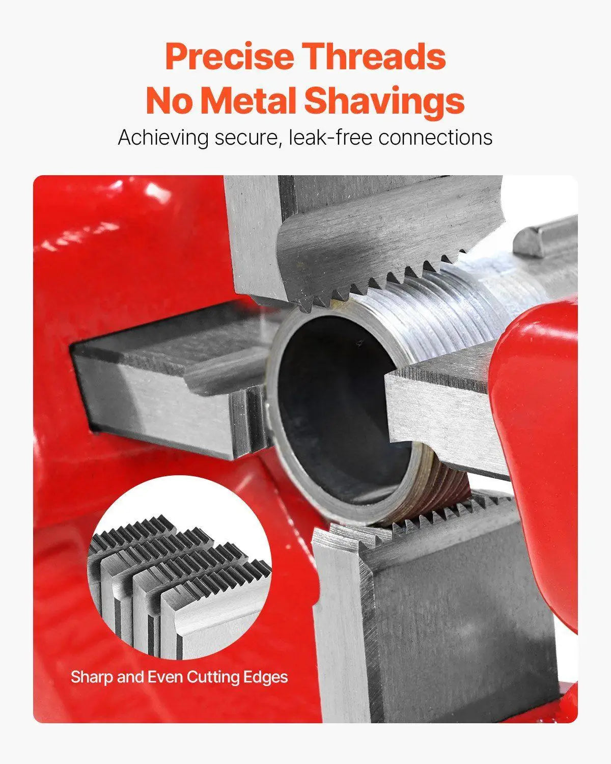 1"-2" NPT HSS Pipe Threading Dies Right Hand Turn 4 Pcs Tool for RIDGID Compatibility Sharp Cutters Minimal Maintenance